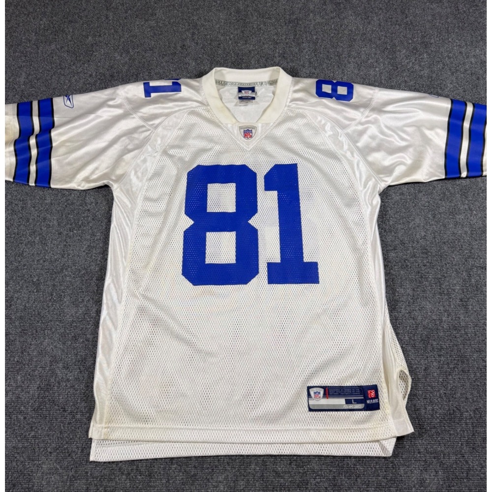 Dallas Cowboys Shirt Mens Large Reebok Jersey Terrell Owens 81 NFL Football‎